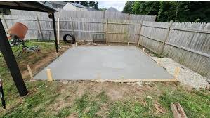 concrete slab pad shed los angeles contractor